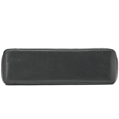 CHANEL Lambskin Diamond Stitch Grain Chain Shoulder Black Gold-Tone Hardware, Pre-Owned