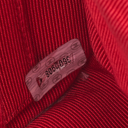 CHANEL Lambskin Diamond Stitch Grain Chain Shoulder Black Gold-Tone Hardware, Pre-Owned