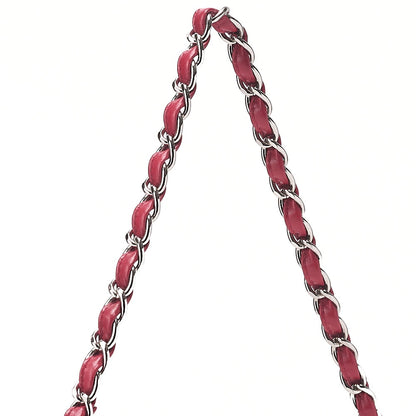 CHANEL One Shoulder Bag Sport Line NO.5 Canvas Bicolor Silver-Tone Hardware, Pre-Owned