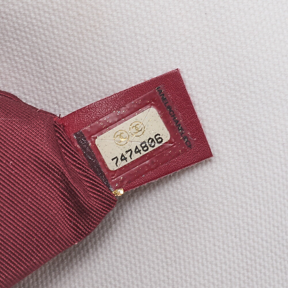 CHANEL One Shoulder Bag Sport Line NO.5 Canvas Bicolor Silver-Tone Hardware, Pre-Owned