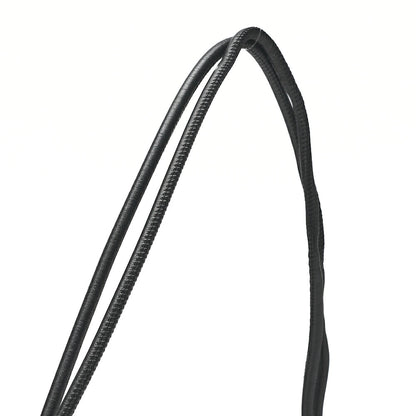 CHANEL Cambon Line Calf Leather Cambon Line White x Python Tote Bag Silver-Tone Hardware, Pre-Owned