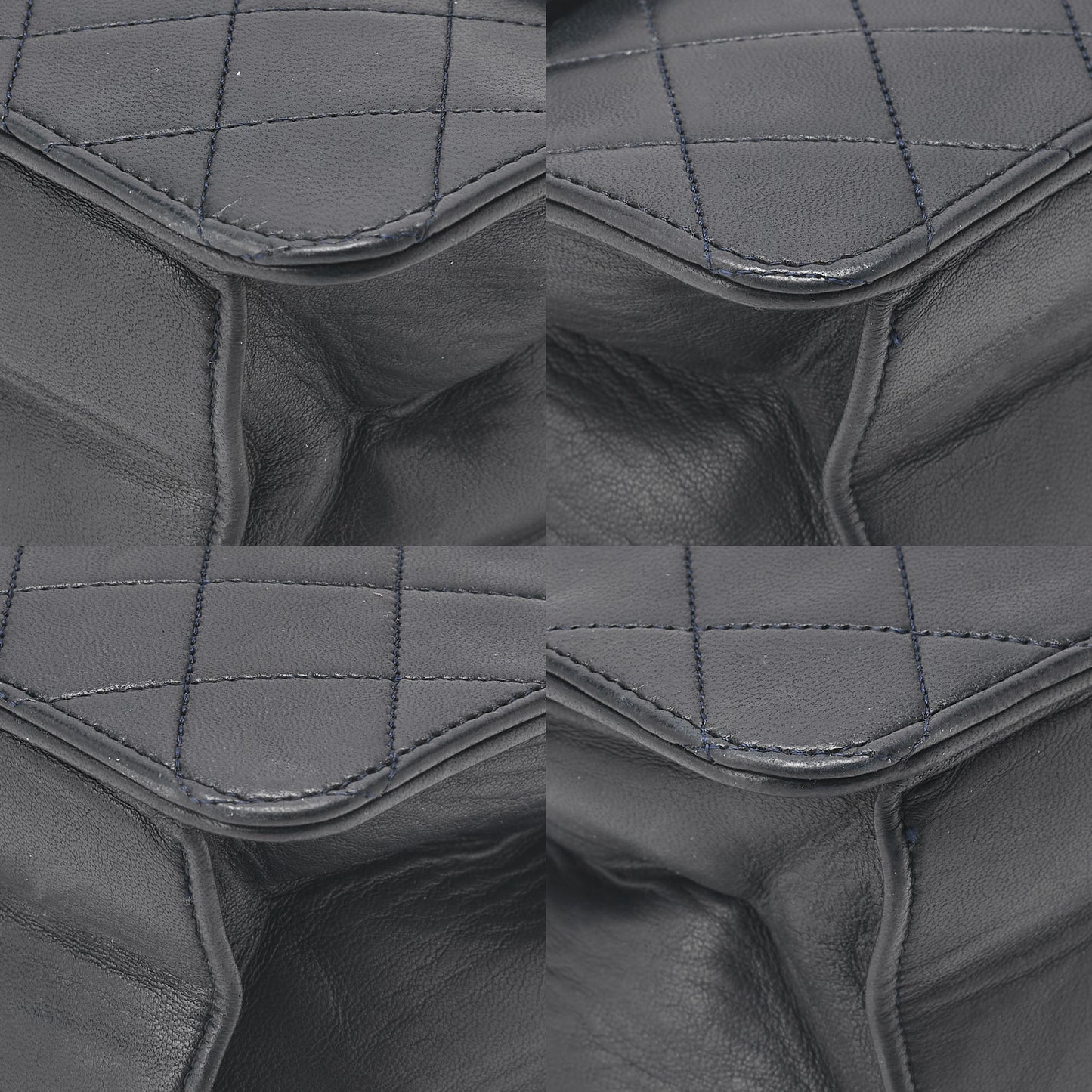 CHANEL Matelasse Push Lock 22cm Chain Shoulder Lambskin Black Gold-Tone Hardware, Pre-Owned