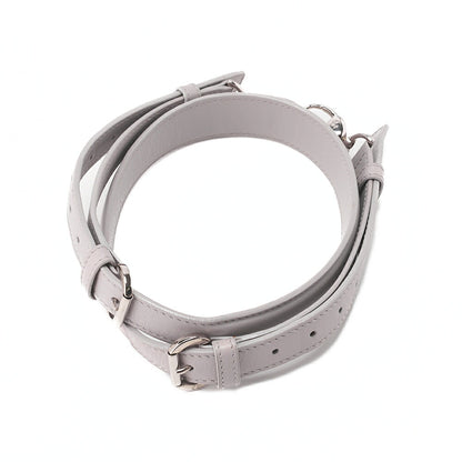 Dior Lady Dior Granville Calfskin Handbag 2way Lavender Silver-Tone Hardware, Pre-Owned