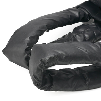 CHANEL Nylon Coco Backpack Black Silver-Tone Hardware, Pre-Owned