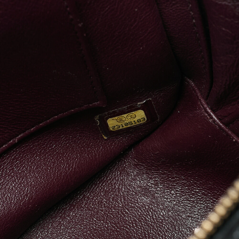 CHANEL Chima Trasse 2WAY CC Trendy Chain Shoulder Handbag Lambskin Black Gold Fittings Women's Bag Brand [Used] [Free Shipping]