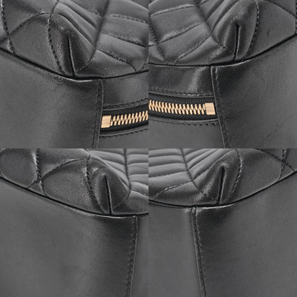 CHANEL Chima Trasse 2WAY CC Trendy Chain Shoulder Handbag Lambskin Black Gold Fittings Women's Bag Brand [Used] [Free Shipping]