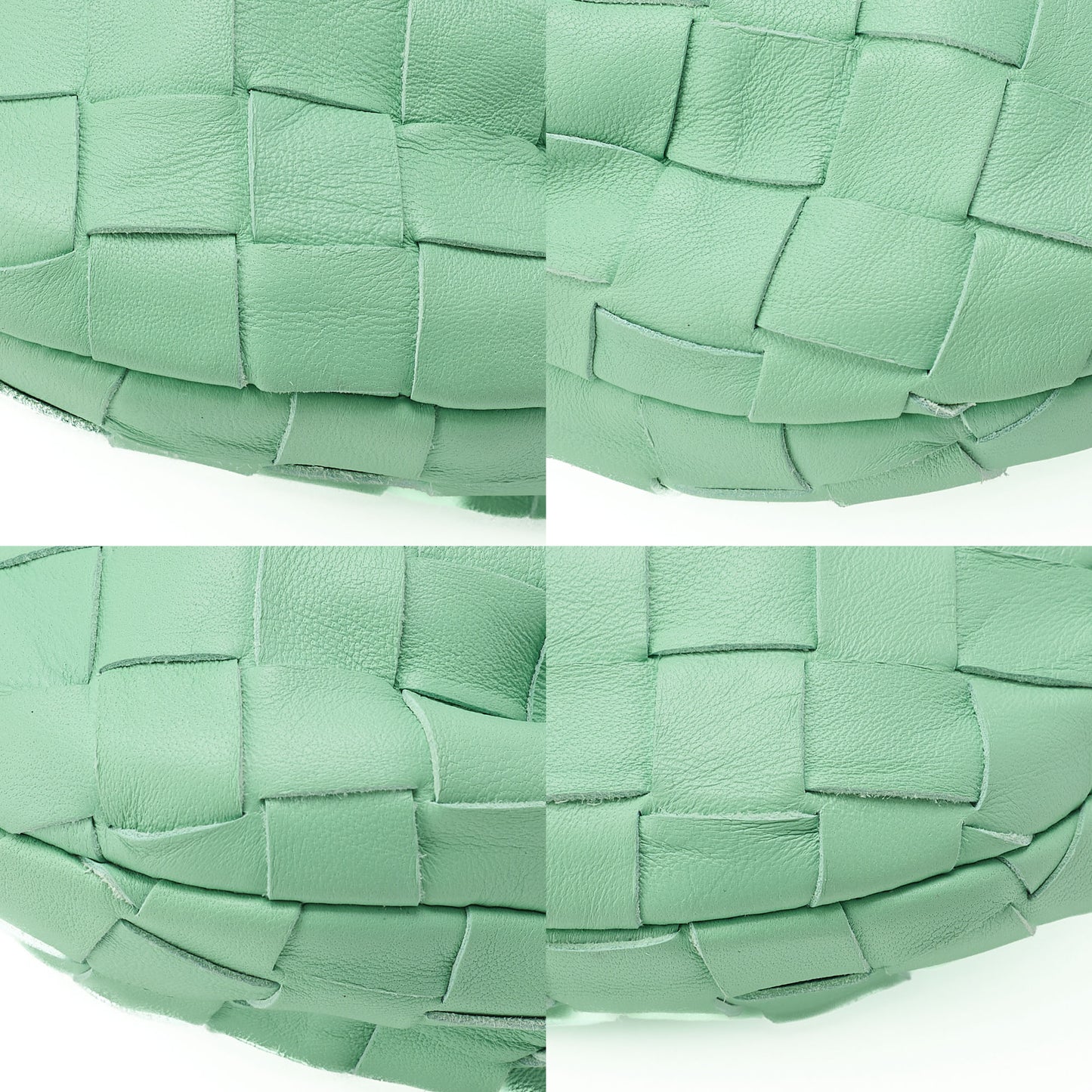 BOTTEGA VENETA Bottega Veneta Handbag Intrecciato Leather Mini Jody Green Gold Fittings Women's Bag Brand [Used] [Free Shipping]