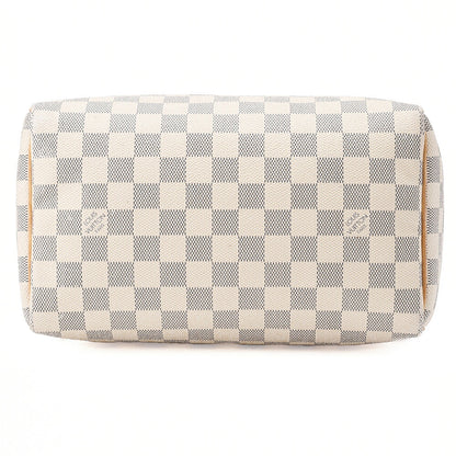 LOUIS VUITTON Louis Vuitton Damierzul Speedy 25 Handbag N41534 Ivory Gold-Tone Hardware, Pre-Owned