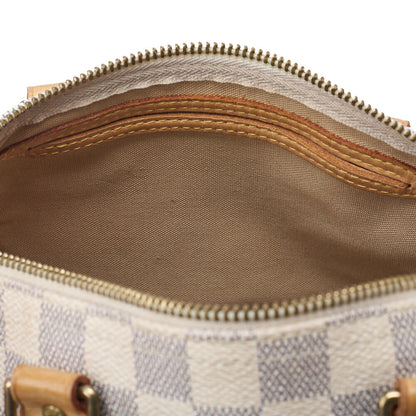 LOUIS VUITTON Louis Vuitton Damierzul Speedy 25 Handbag N41534 Ivory Gold-Tone Hardware, Pre-Owned