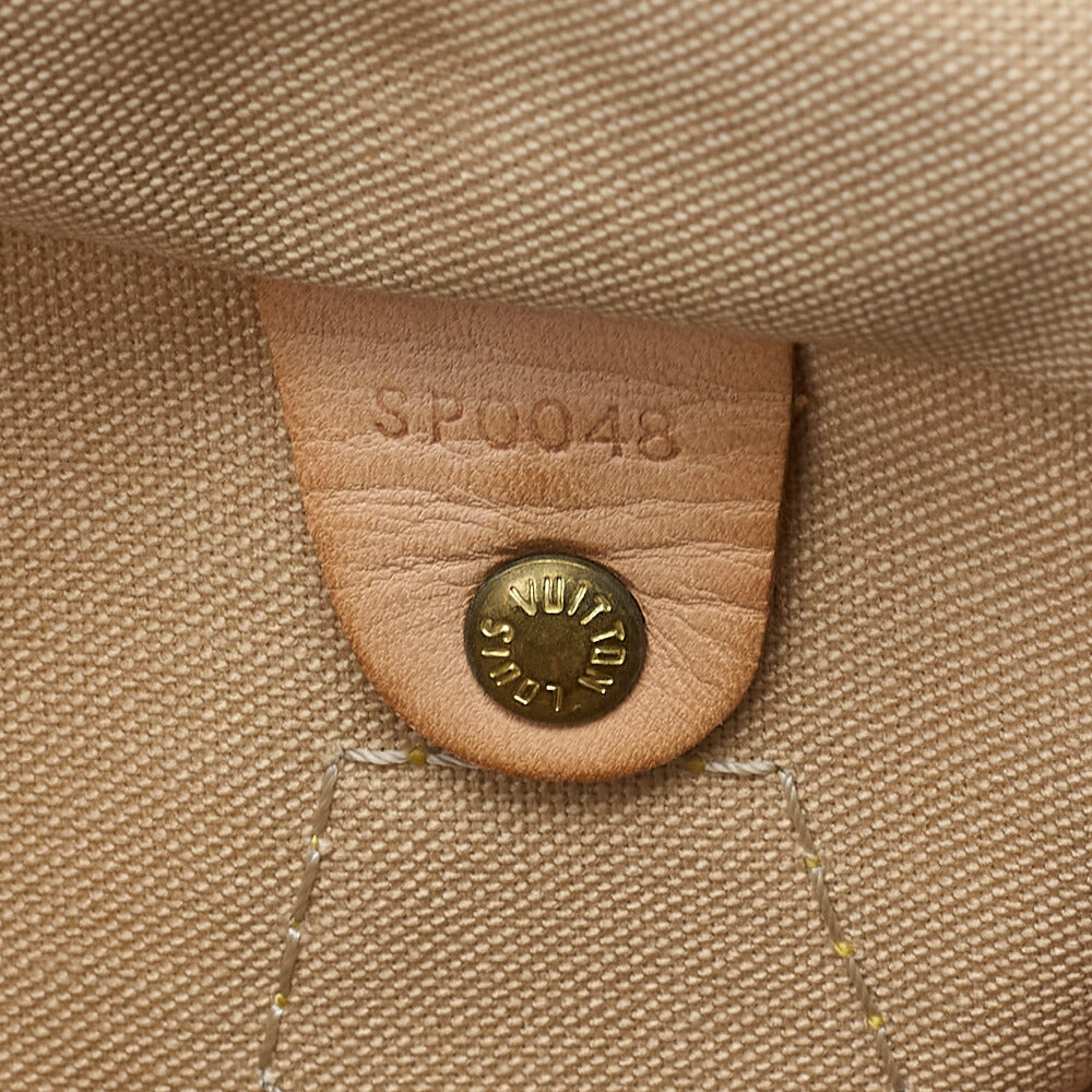 LOUIS VUITTON Louis Vuitton Damierzul Speedy 25 Handbag N41534 Ivory Gold-Tone Hardware, Pre-Owned