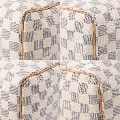 LOUIS VUITTON Louis Vuitton Damierzul Speedy 25 Handbag N41534 Ivory Gold-Tone Hardware, Pre-Owned