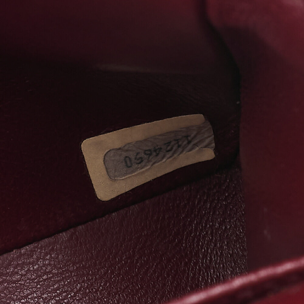 CHANEL Matelasse Double Flap 23cm Chain Shoulder Lambskin Black Gold-Tone Hardware, Pre-Owned