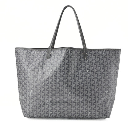 GOYARD [Goyard] Saint Louis GM Tote Bag Coated Canvas Gray Silver-Tone Hardware, Pre-Owned
