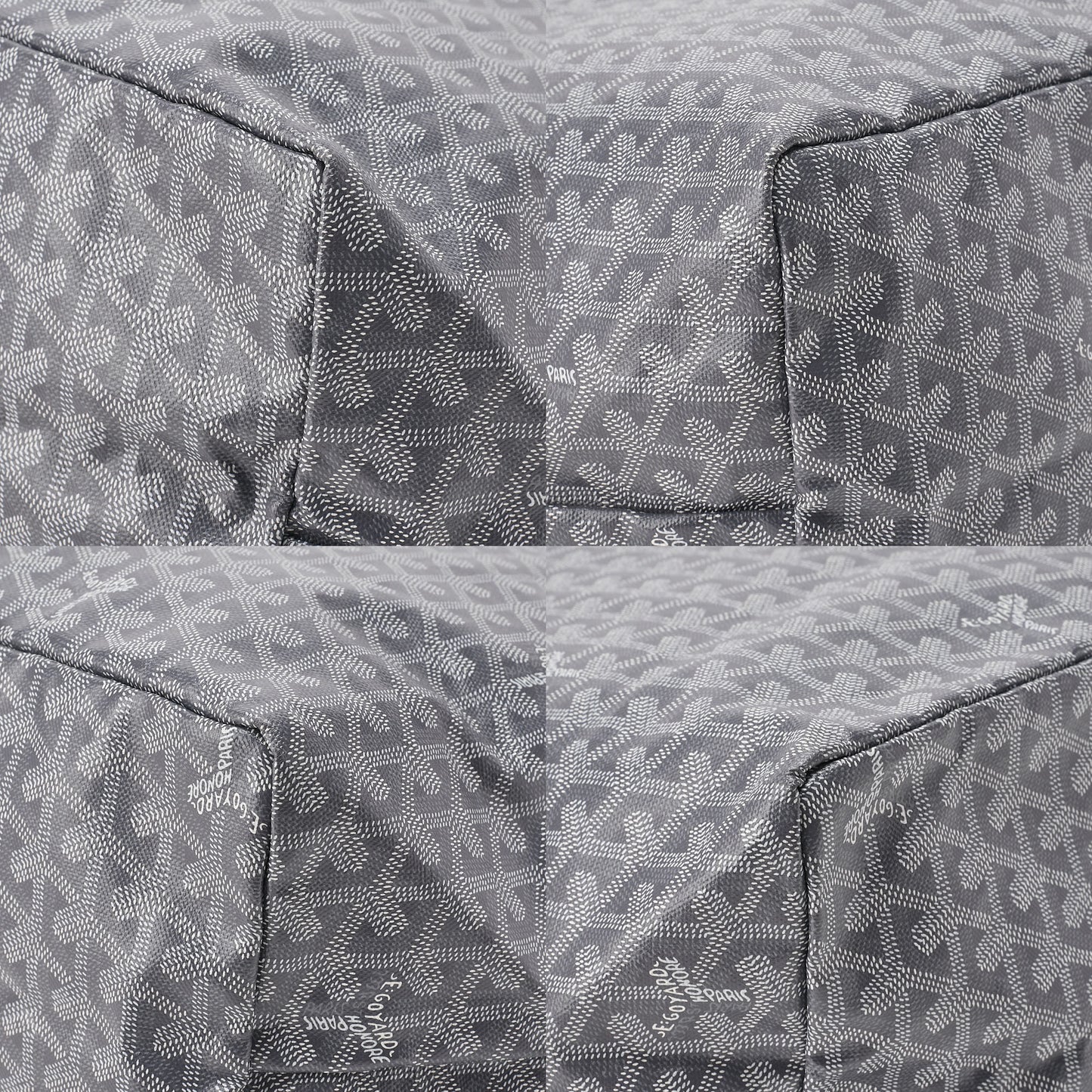 GOYARD [Goyard] Saint Louis GM Tote Bag Coated Canvas Gray Silver-Tone Hardware, Pre-Owned