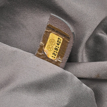 CHANEL Cocomark Perforated 2-way Chain Shoulder Bag Leather Silver-Tone Hardware, Pre-Owned