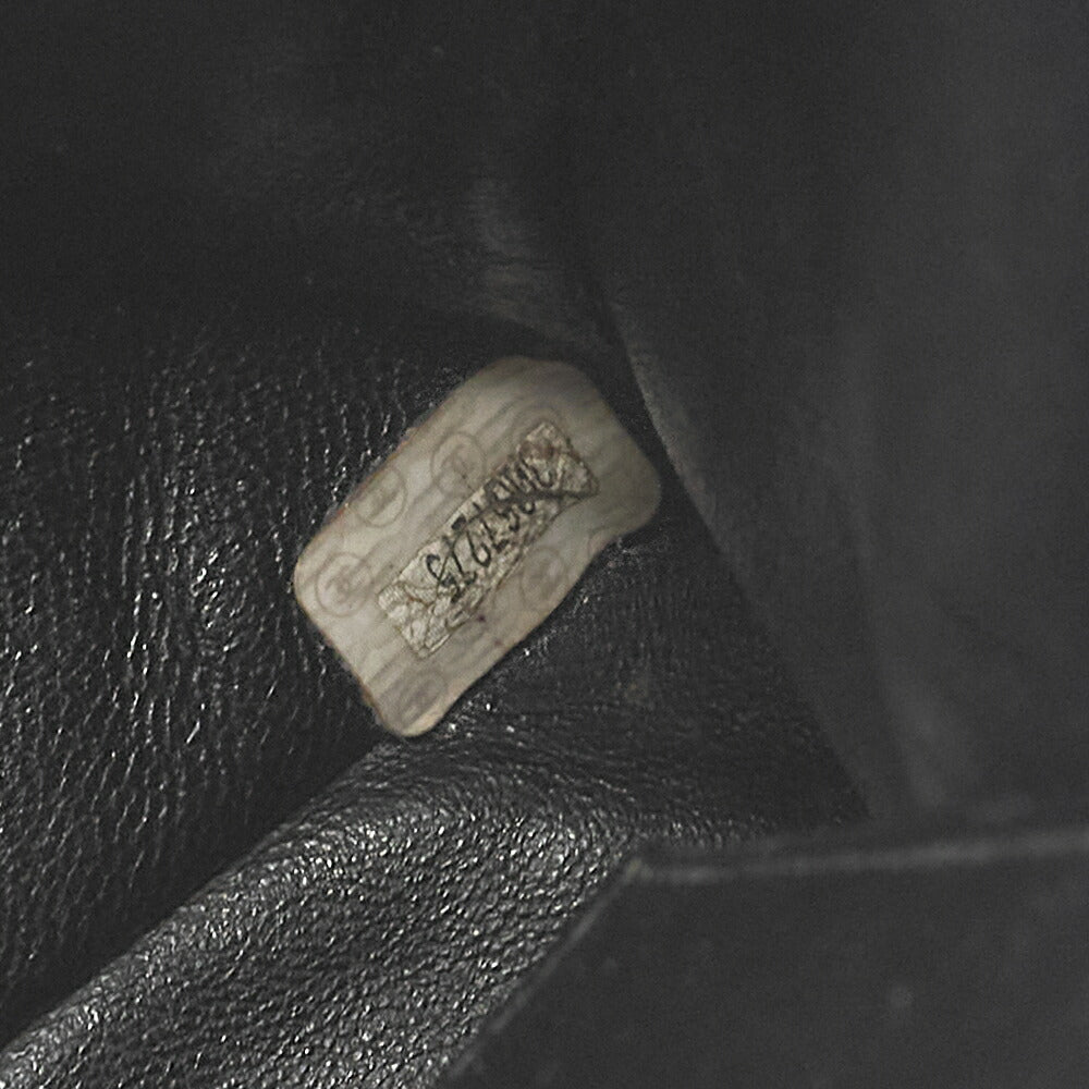 CHANEL Lambskin Big Coco Mark Giant Chain Tote Black Gold-Tone Hardware, Pre-Owned