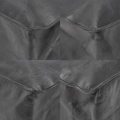 CHANEL Lambskin Big Coco Mark Giant Chain Tote Black Gold-Tone Hardware, Pre-Owned