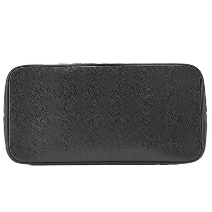 CHANEL Matelasse Reprint Tote Caviar Skin Black Gold-Tone Hardware, Pre-Owned