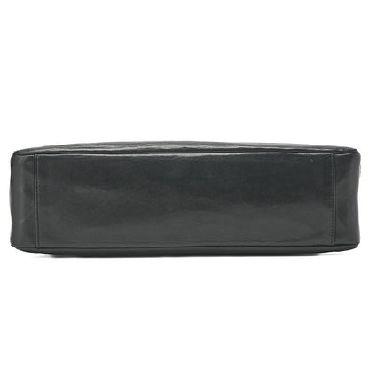 CHANEL Matelasse Chain Shoulder Bag Tote 2way Lambskin Black Gold-Tone Hardware, Pre-Owned