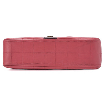 CHANEL Shoulder Bag Girl Chanel Chocolate Bar Lambskin Pink x Black Gold-Tone Hardware, Pre-Owned