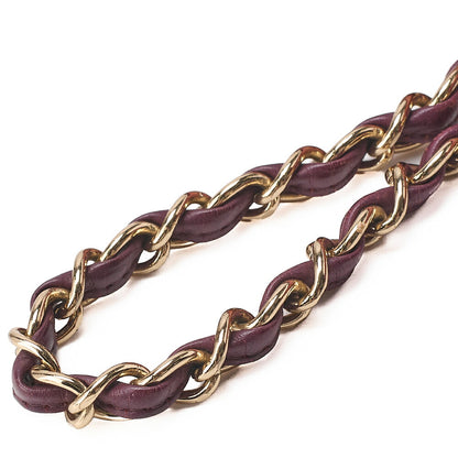 CHANEL Shoulder Bag Girl Chanel Chocolate Bar Lambskin Pink x Black Gold-Tone Hardware, Pre-Owned