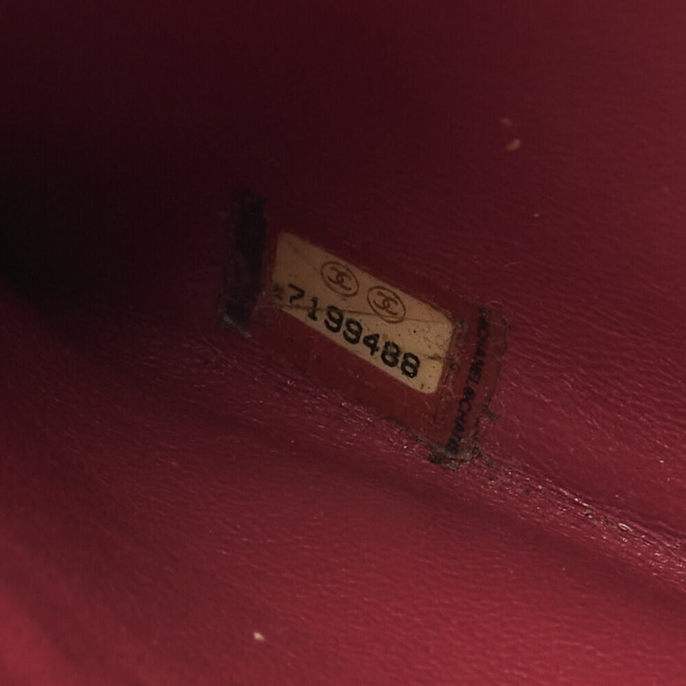 CHANEL Shoulder Bag Girl Chanel Chocolate Bar Lambskin Pink x Black Gold-Tone Hardware, Pre-Owned