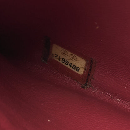 CHANEL Shoulder Bag Girl Chanel Chocolate Bar Lambskin Pink x Black Gold-Tone Hardware, Pre-Owned