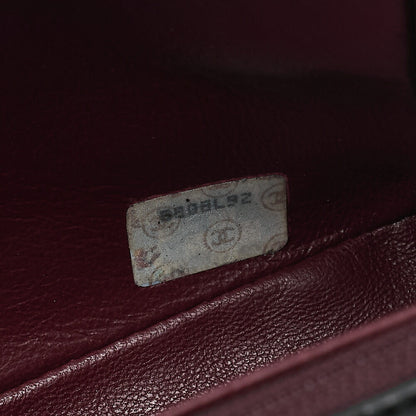 CHANEL Chain Shoulder Bag Mini Matelasse 17cm Lambskin Black Gold-Tone Hardware, Pre-Owned