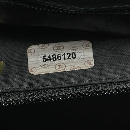 CHANEL Handbag Matrasse Lambskin Tortoiseshell Handle Black Gold-Tone Hardware, Pre-Owned