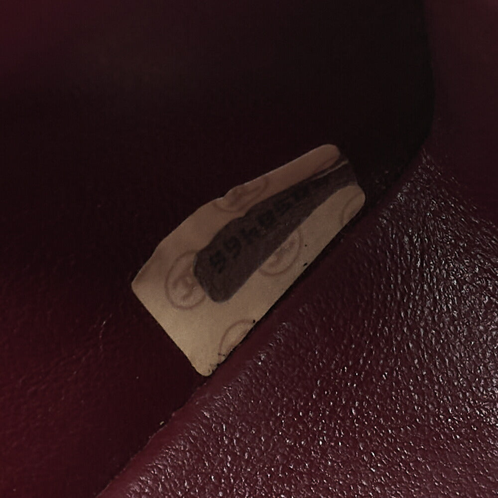 CHANEL Chain Shoulder Bag Matelasse 23cm Double Flap Lambskin Black Gold-Tone Hardware, Pre-Owned