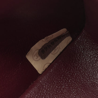 CHANEL Chain Shoulder Bag Matelasse 23cm Double Flap Lambskin Black Gold-Tone Hardware, Pre-Owned