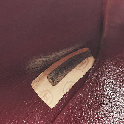 CHANEL Chain Shoulder Bag Single Mini Matrasse 20cm Lambskin Black Gold-Tone Hardware, Pre-Owned