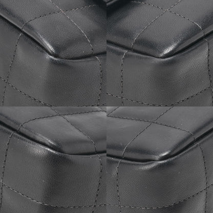 CHANEL Shoulder Bag Shoulder Bag Chocolate Bar Lambskin Black Gold-Tone Hardware, Pre-Owned