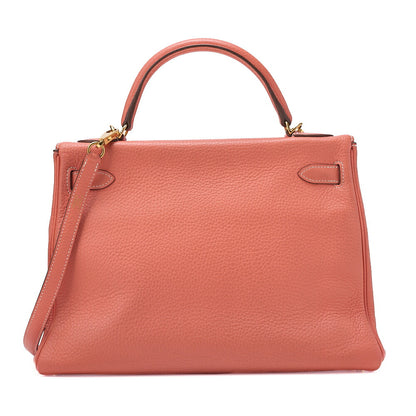 HERMES Hermes Kelly 32 Handbag Tryon 2way Handbag Clevet Gold-Tone Hardware, Pre-Owned