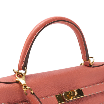 HERMES Hermes Kelly 32 Handbag Tryon 2way Handbag Clevet Gold-Tone Hardware, Pre-Owned