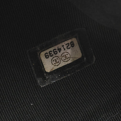 CHANEL Handbag Boston Bag Caviar Skin Matelasse Cocomark Black Gold-Tone Hardware, Pre-Owned