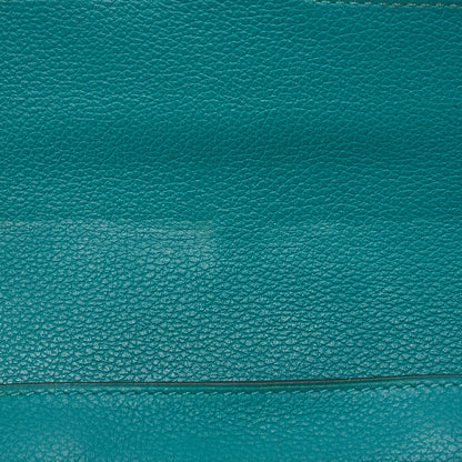 HERMES コンスタンス コンパクト 二つ折り財布 スイフト エヴァーカラー ヴェールジェイド ゴールド金具 中古品