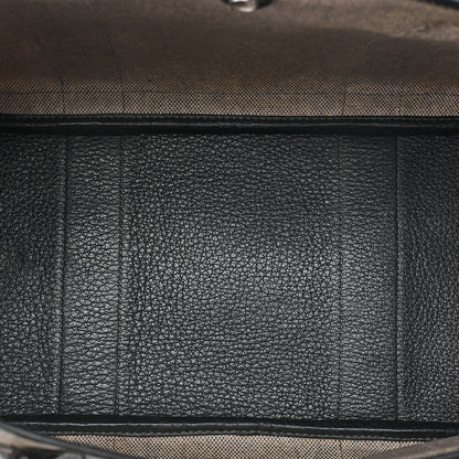 HERMES Garden Party PM Handbag Toal Officer Gray Silver-Tone Hardware, Pre-Owned