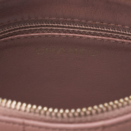 CHANEL Shoulder Bag Girl Chanel Chocolate Bar Lambskin Pink Gold -Tone Hardware, Pre-Owned