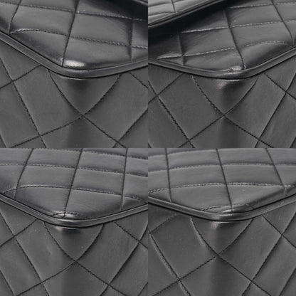 CHANEL Chain Shoulder Bag Square Lambskin Big Coco Black Gold -Tone Hardware, Pre-Owned