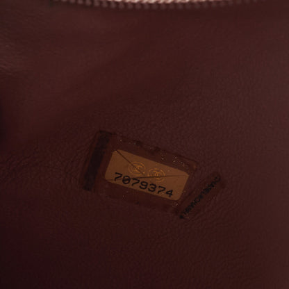 CHANEL Shoulder Bag Girl Chanel Chocolate Bar Lambskin Pink Gold -Tone Hardware, Pre-Owned