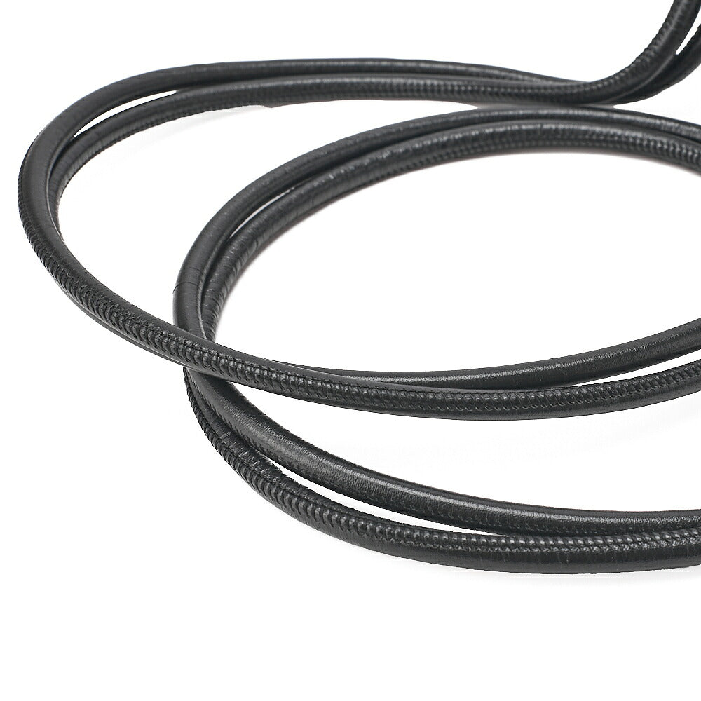 CHANEL Cambon Line Matelasse Calfskin Black x White Shoulder Back Silver-Tone Hardware, Pre-Owned