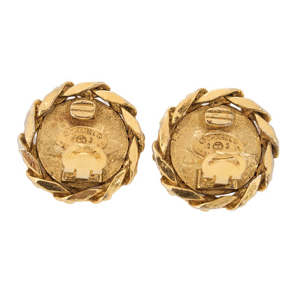 CHANEL ココマーク イヤリング 23B ゴールド ゴールドトーン金具 中古品