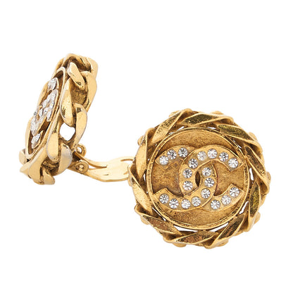 CHANEL ココマーク イヤリング 23B ゴールド ゴールドトーン金具 中古品