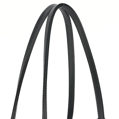 ゴヤール ベルシャス PM トートバッグ PVC x レザー ブラック シルバー金具, 中古品