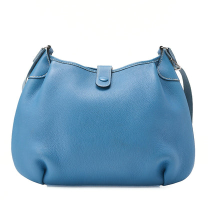 HERMES ロデオ ドゥ トーゴ ショルダーバッグ ブルージーン シルバー金具 中古品