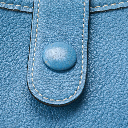 HERMES ロデオ ドゥ トーゴ ショルダーバッグ ブルージーン シルバー金具 中古品