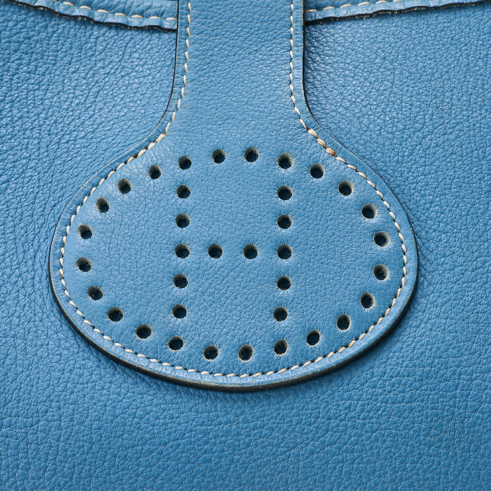 HERMES ロデオ ドゥ トーゴ ショルダーバッグ ブルージーン シルバー金具 中古品