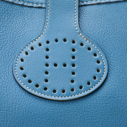 HERMES ロデオ ドゥ トーゴ ショルダーバッグ ブルージーン シルバー金具 中古品
