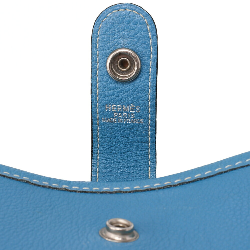 HERMES ロデオ ドゥ トーゴ ショルダーバッグ ブルージーン シルバー金具 中古品
